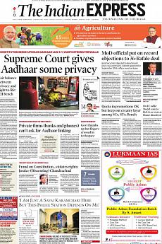 The Indian Express Delhi - September 27th 2018