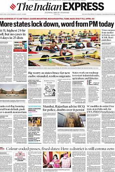 The Indian Express Delhi - April 14th 2020