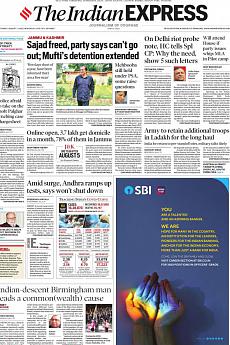The Indian Express Delhi - August 1st 2020