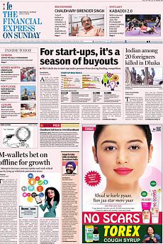 Financial Express Delhi - July 3rd 2016