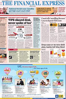 Financial Express Delhi - July 13th 2016