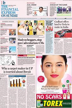 Financial Express Delhi - July 17th 2016