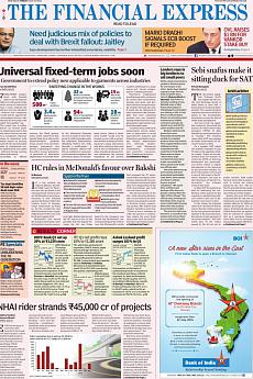 Financial Express Delhi - July 22nd 2016