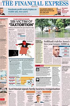 Financial Express Delhi - July 29th 2016
