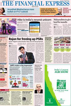 Financial Express Delhi - August 17th 2016