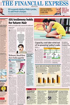 Financial Express Delhi - August 18th 2016