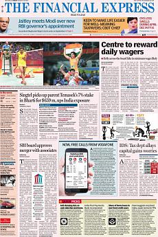 Financial Express Delhi - August 19th 2016