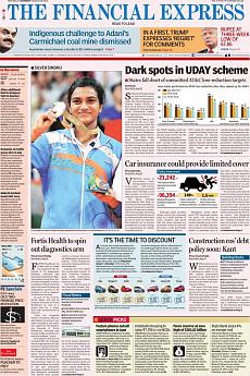 Financial Express Delhi - August 20th 2016