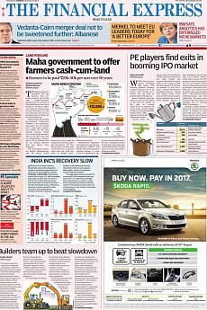 Financial Express Delhi - August 22nd 2016