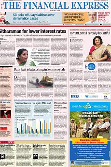 Financial Express Delhi - August 25th 2016