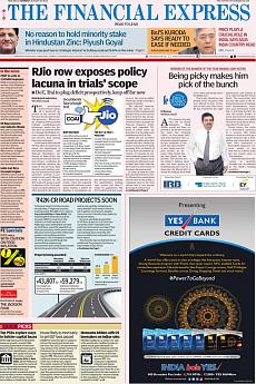 Financial Express Delhi - August 29th 2016