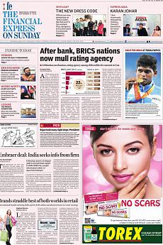 Financial Express Delhi - September 11th 2016