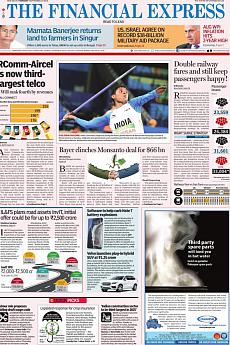 Financial Express Delhi - September 15th 2016