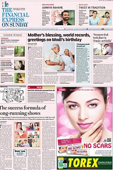 Financial Express Delhi - September 18th 2016