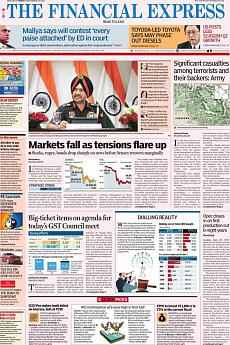 Financial Express Delhi - September 30th 2016