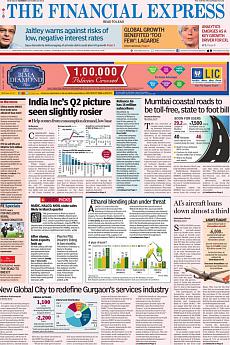 Financial Express Delhi - October 10th 2016