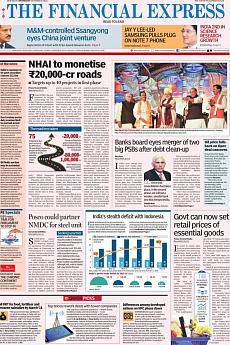 Financial Express Delhi - October 12th 2016