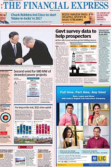 Financial Express Delhi - October 13th 2016