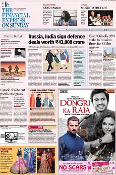 Financial Express Delhi - October 16th 2016