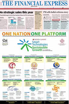 Financial Express Delhi - October 17th 2016