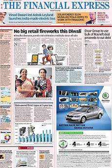 Financial Express Delhi - October 18th 2016