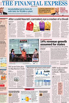 Financial Express Delhi - October 19th 2016
