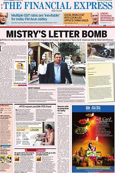 Financial Express Delhi - October 27th 2016
