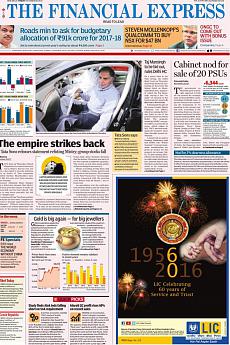 Financial Express Delhi - October 28th 2016