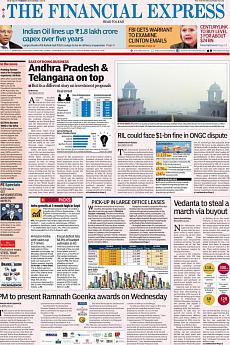 Financial Express Delhi - November 1st 2016