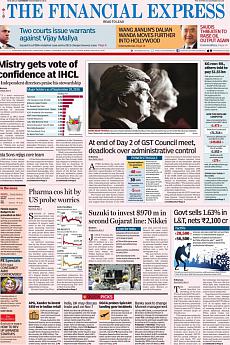 Financial Express Delhi - November 5th 2016