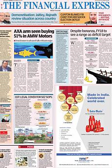 Financial Express Delhi - November 14th 2016