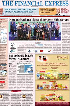 Financial Express Delhi - December 10th 2016