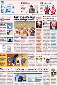 Financial Express Delhi - December 11th 2016