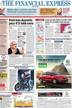 Financial Express Delhi - December 16th 2016
