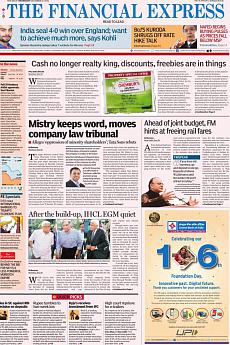 Financial Express Delhi - December 21st 2016