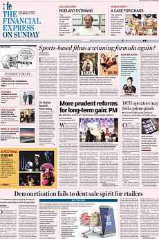 Financial Express Delhi - December 25th 2016