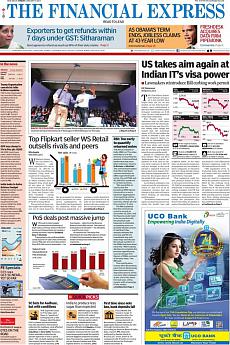 Financial Express Delhi - January 6th 2017