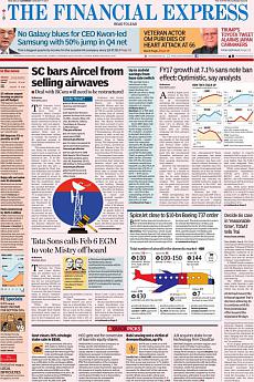 Financial Express Delhi - January 7th 2017