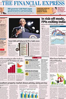 Financial Express Delhi - January 12th 2017