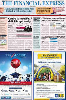 Financial Express Delhi - January 16th 2017