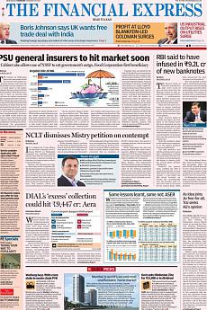 Financial Express Delhi - January 19th 2017