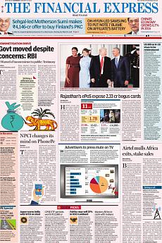 Financial Express Delhi - January 21st 2017
