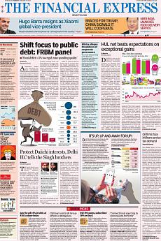 Financial Express Delhi - January 24th 2017