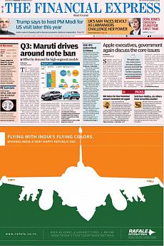 Financial Express Delhi - January 26th 2017