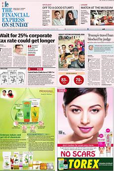 Financial Express Delhi - February 5th 2017