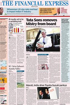 Financial Express Delhi - February 7th 2017
