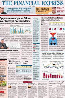 Financial Express Delhi - February 11th 2017