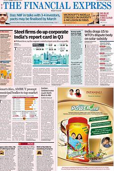 Financial Express Delhi - February 13th 2017