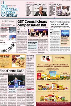 Financial Express Delhi - February 19th 2017