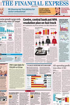 Financial Express Delhi - March 11th 2017